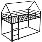 House Bunk Bed With Built In Ladder