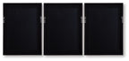 Jossletts - Wall Art Set (Set of 3) - Orange / Black / Ivory