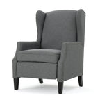 Westeros Wing Back Fabric Upholstered Recliner