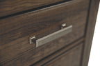 Juararo - Two Drawer Night Stand - Dark Brown