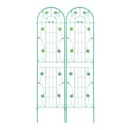 Metal Garden Trellis Rustproof Trellis For Climbing Plant Outdoor Flower Support