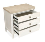 Echo Isles - Drawer Nightstand - Sea Pearl And Driftwood