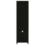 Lewes 4-shelf Engineered Wood Media Tower Cappuccino