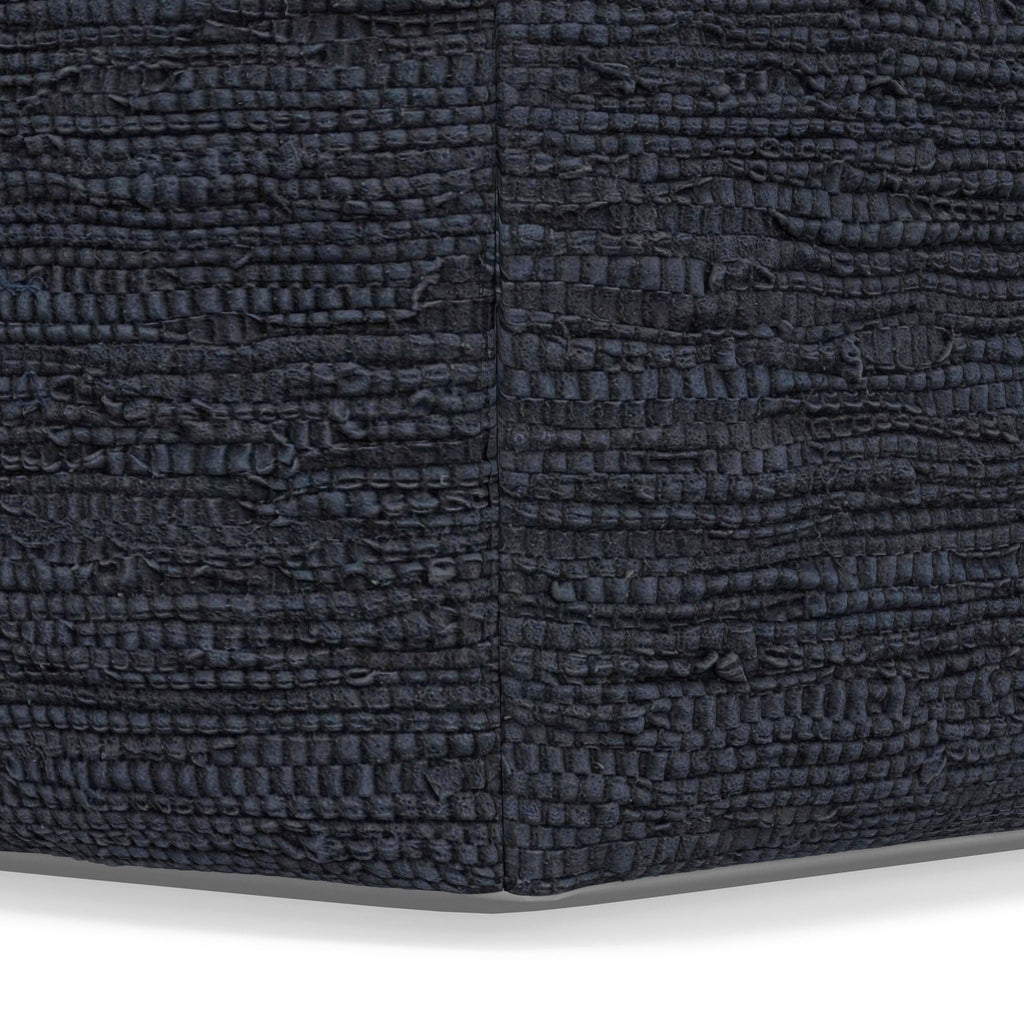 Fredrik - Handcrafted Square Pouf