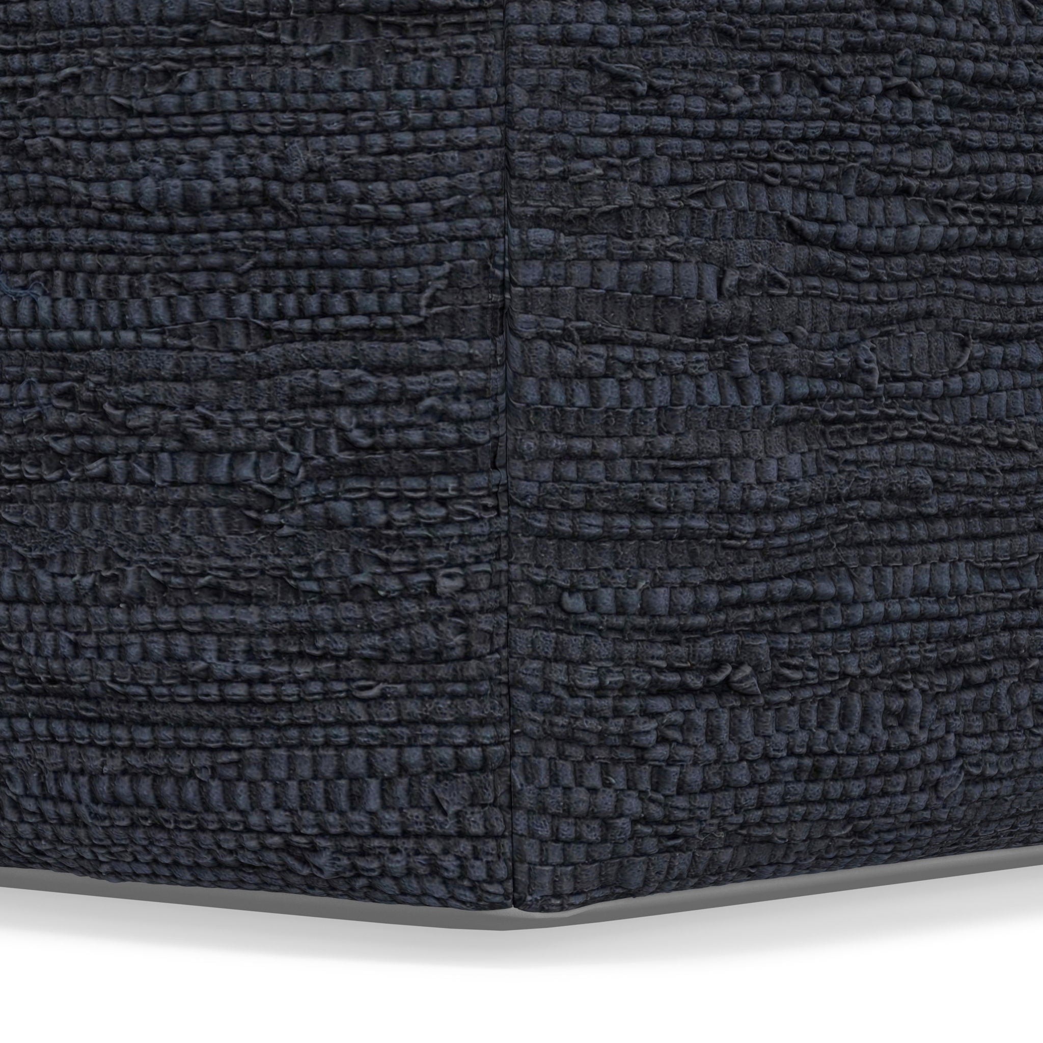 Fredrik - Handcrafted Square Pouf