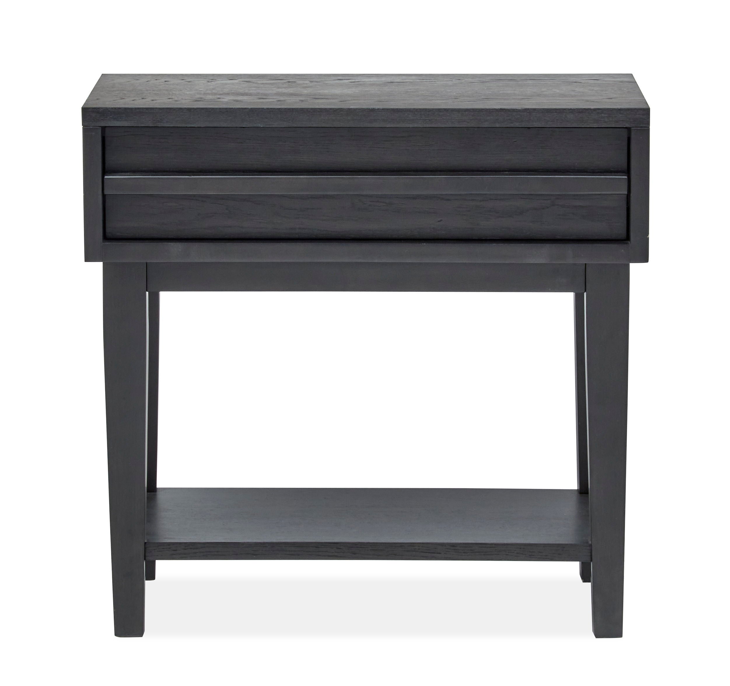 Lindon - Dark Open Nightstand - Coffee Bean