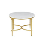 Bordeaux - Coffee Table - White / Gold