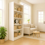 5 Tier Bookshelf Storage Cabinet With Anti-Tip Kit