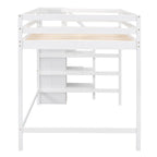 Loft Bed With Built In Storage Wardrobe And Staircase