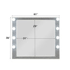 Sliverfluff - Mirror With Light - Mirrored & Champagne