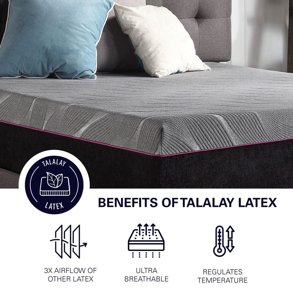 11" Renew Cooling Fast Responding Latex Foam Mattress
