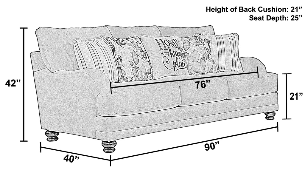 Jonesport - Sofa - Wheat