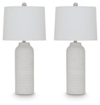 Vauville - Poly Table Lamp (Set of 2) - White