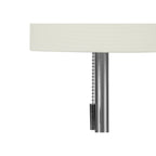Lighting, Table Lamp, USB Port Included, Nickel, Contemporary (Set of 2)