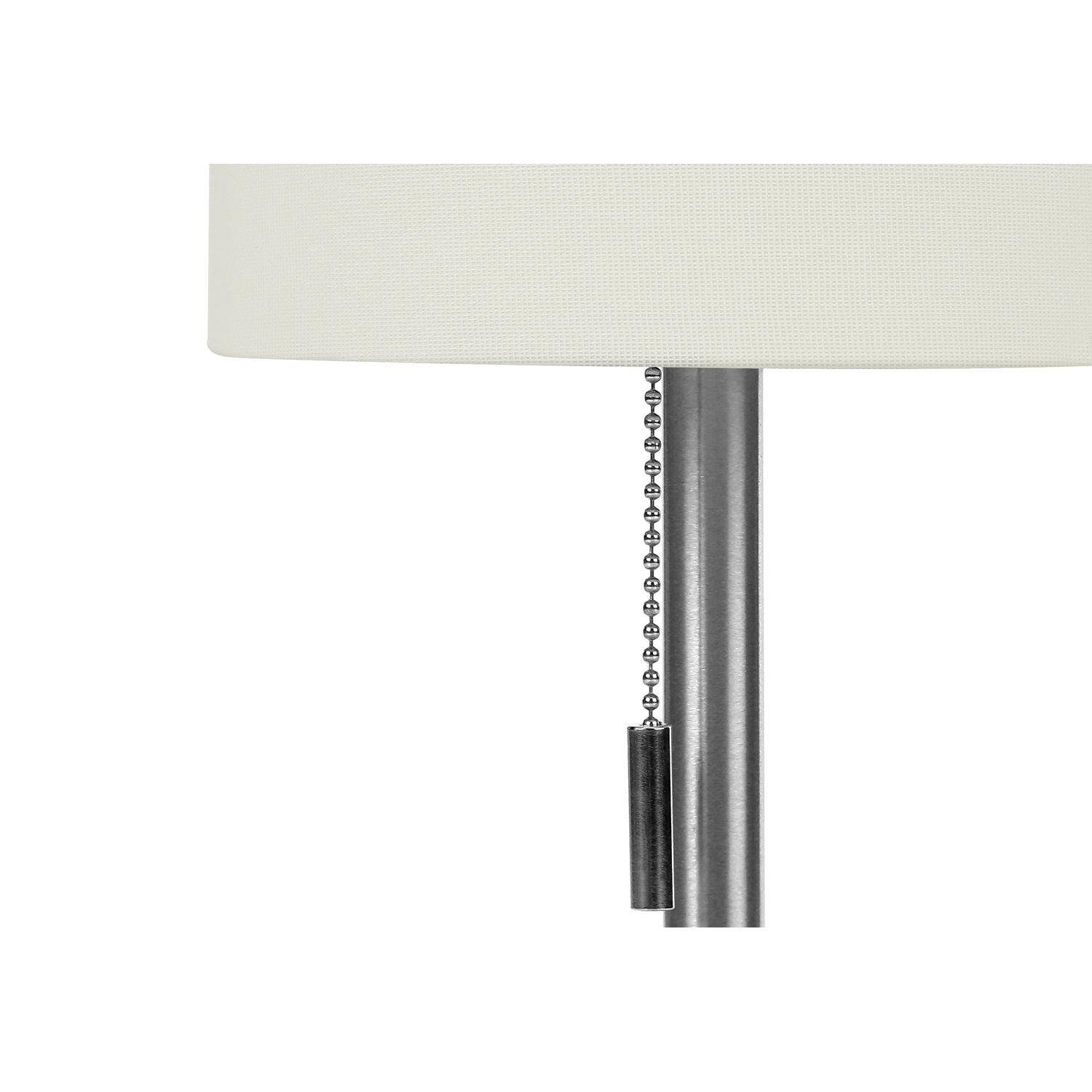Lighting, Table Lamp, USB Port Included, Nickel, Contemporary (Set of 2)