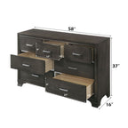 Carine II - Dresser - Gray