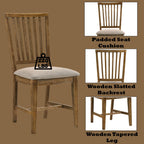Wallace II - Side Chair (Set of 2) - Oak / Tan