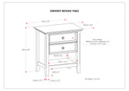 Amherst - Handcrafted Bedside Table