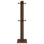 Rikkie Engineered Wood Coat Rack Walnut