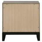 Valen 2-drawer Nightstand Bedside Table Light Taupe