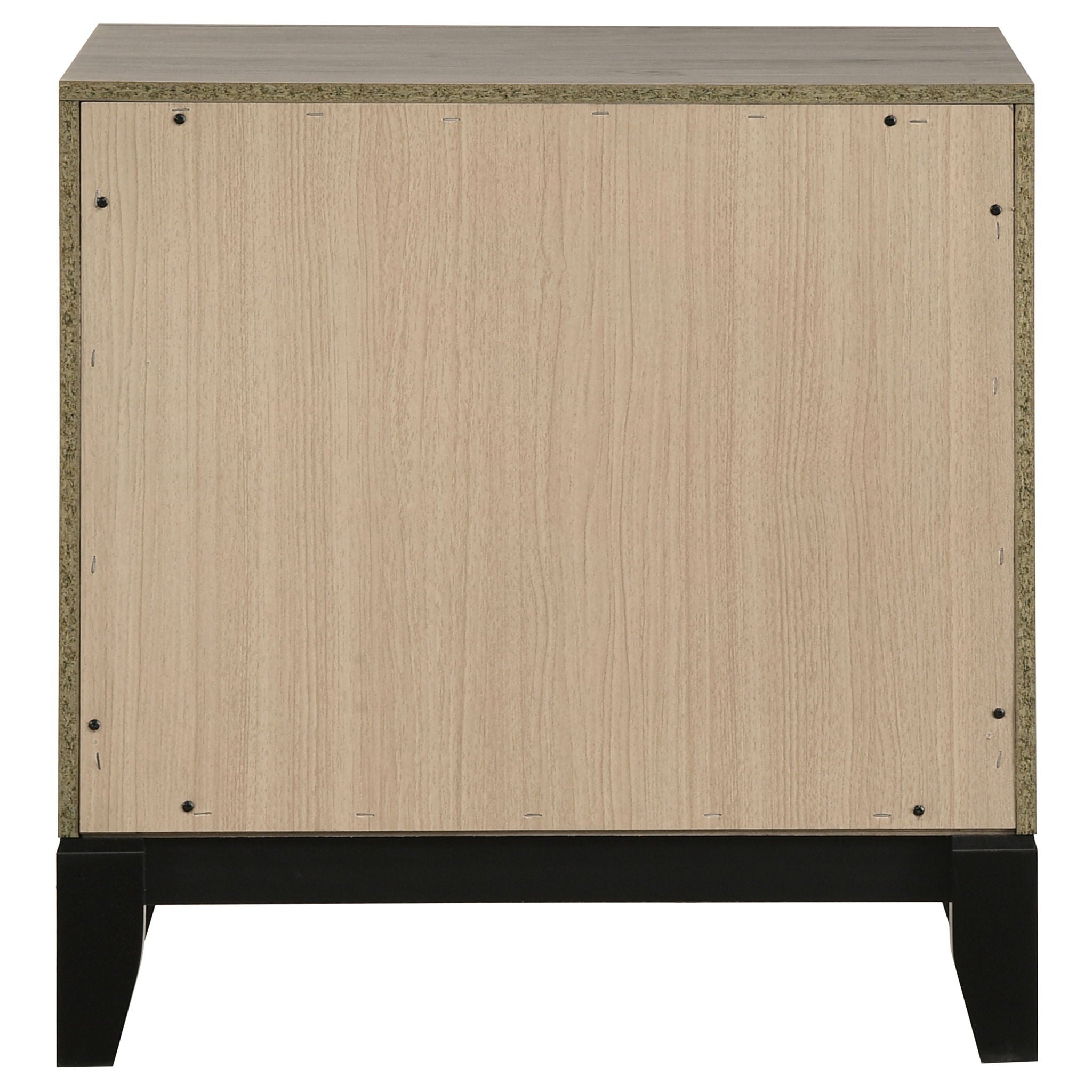 Valen 2-drawer Nightstand Bedside Table Light Taupe