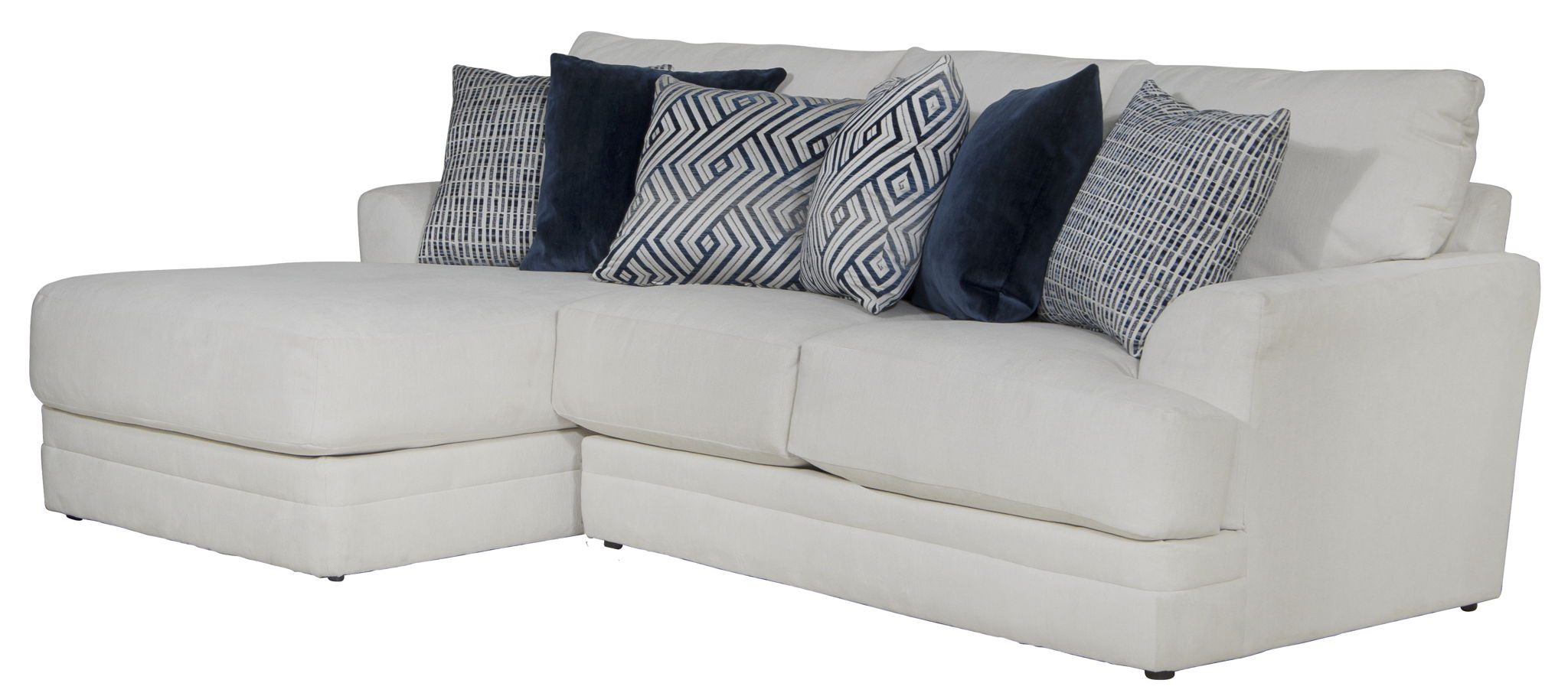 Polaris - Sectional With Comfort Coil Seating And Accent Pillows Included