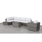 Stylish Entertainment Sectional Set, Outdoor Living