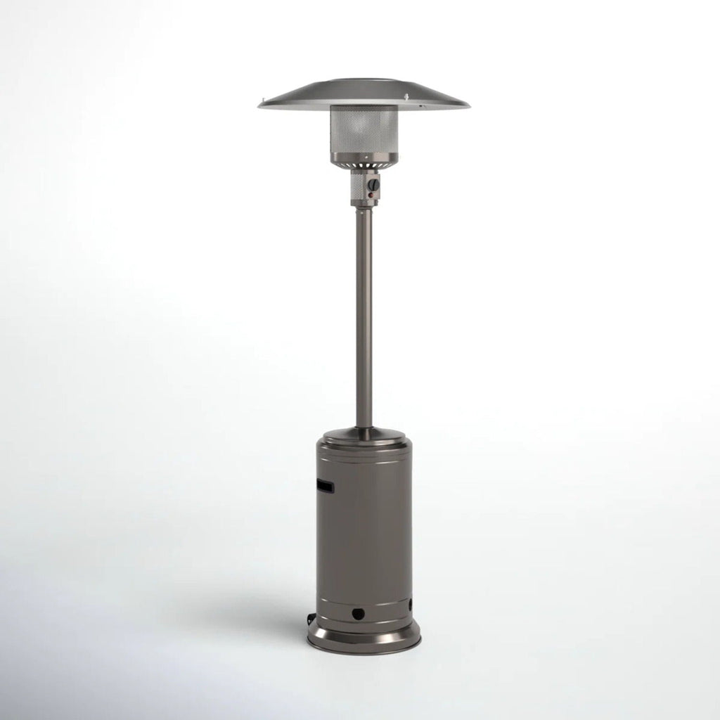 46000 Btu Propane Patio Heater - Steel Gray