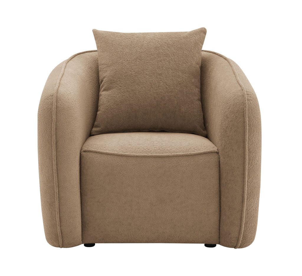 Keith - Chair With 1 Matching Color Toss Pillows