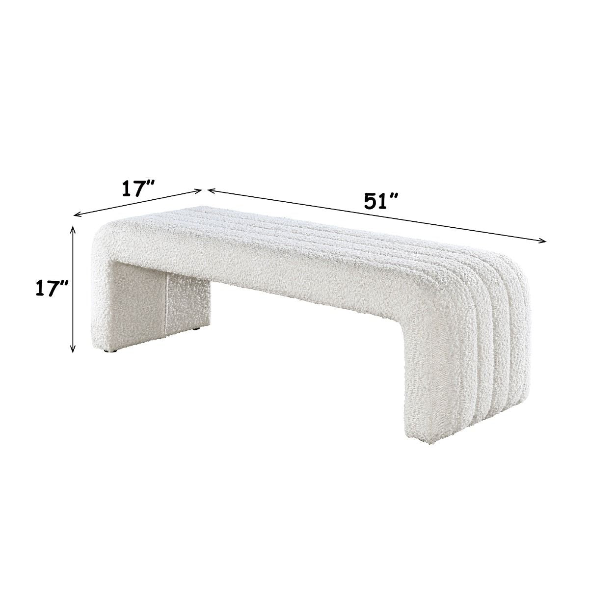 Sandro - Bench - Beige Boucle