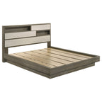 Fenwick 4-piece California King Bedroom Set Grey Oak