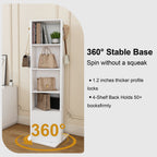 360° Rotating Makeup Cabinet With Full Length Mirror