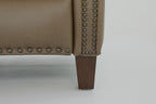 Melrose - Recliner Push Thru The Arm - Cashmere-Taupe