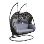 Vasant - 52" Hanging Chair - Fabric & Wicker
