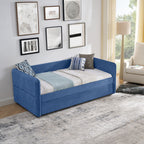 Upholstered Daybed With Pop Up Trundle