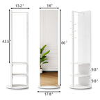 3 In 1 Multifunctional Full Length Clothing Mirror