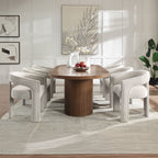 Gamarya - Dining Table - Dark Oak