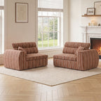 3 Seater, Couch With Throw Pillows For Living Room
