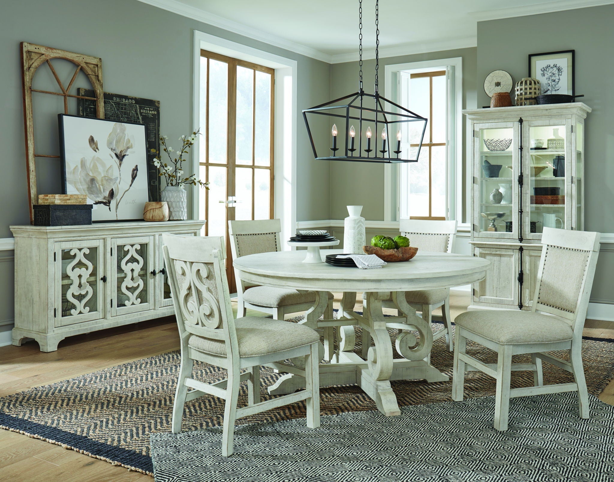Bronwyn - Dining Side Chair With Upholstered Seat (Set of 2) - Alabaster