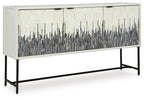 Freyton - Accent Cabinet - White / Gray