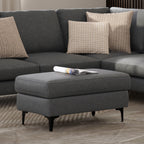 Ava - Versatile Mid Century Ottoman