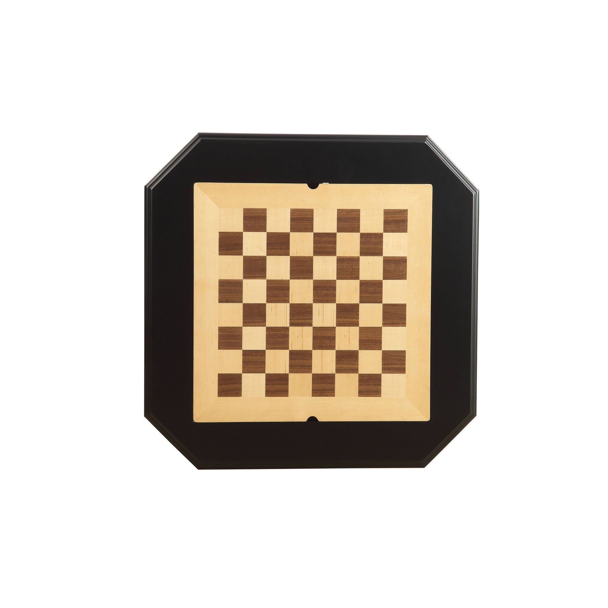 Bishop - Reversible Chess Checker Game Table With Game Tray (Chess Fingures Not Included)