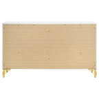 Lucia 6-drawer Dresser Cabinet White