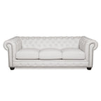 Traditional Tufted Chesterfield Nailhead Sofa