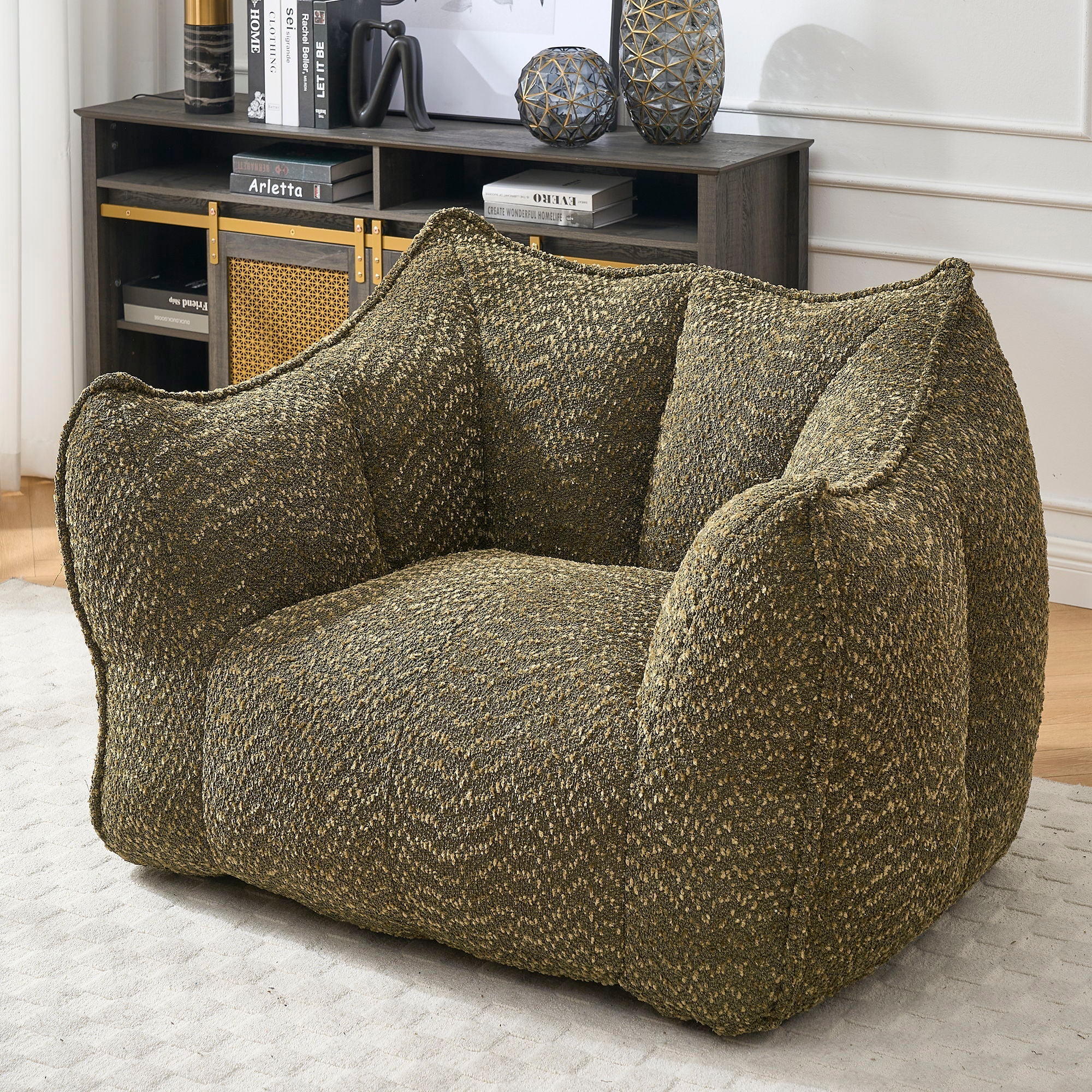 Comfortable Sofa Chairs With Highly Resilient Foam For Living Rooms And Bedrooms