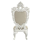 Vanaheim - Side Chair (Set of 2) - Beige Synthetic Leather & Antique White