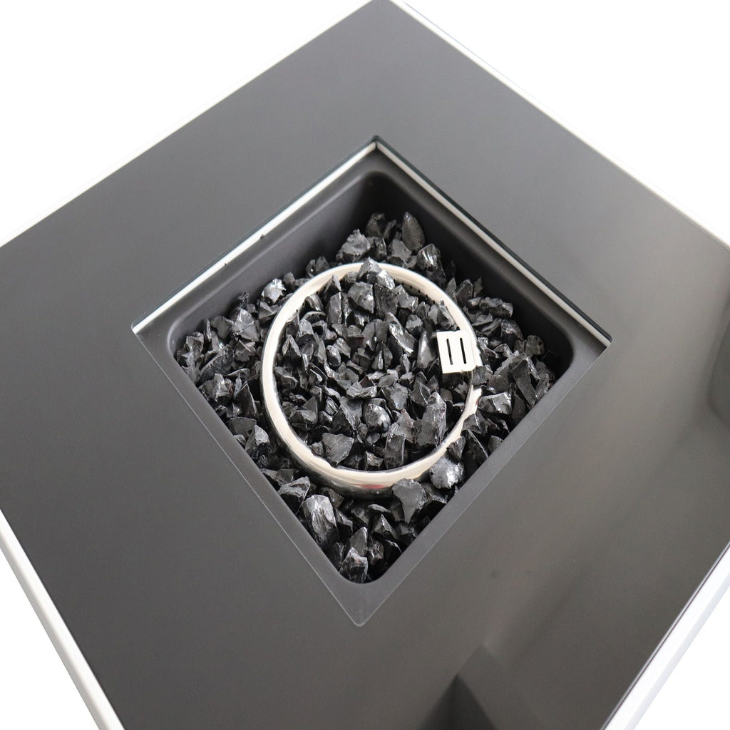 Powdercoated Fire Pit With Top