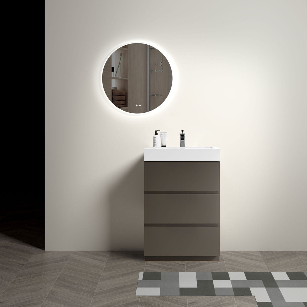 Alice - Bathroom Vanity With Sink, Large Storage Freestanding