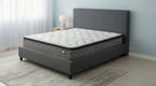 Hayes 11-inch California King Pillow Top Foam Hybrid Mattress