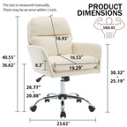 Office Chair With Adjustable Height, Ergonomic Design